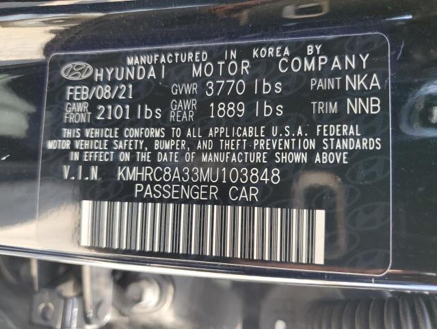 Photo 12 VIN: KMHRC8A33MU103848 - HYUNDAI VENUE SEL 