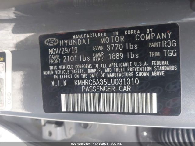 Photo 8 VIN: KMHRC8A35LU031310 - HYUNDAI VENUE 