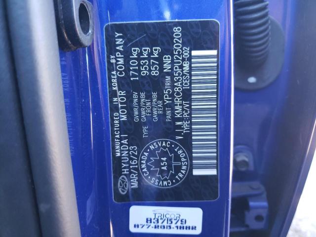 Photo 13 VIN: KMHRC8A35PU250208 - HYUNDAI VENUE SEL 