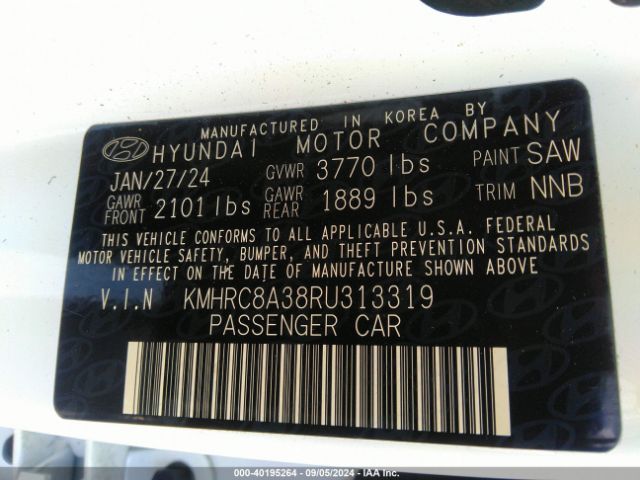 Photo 8 VIN: KMHRC8A38RU313319 - HYUNDAI VENUE 