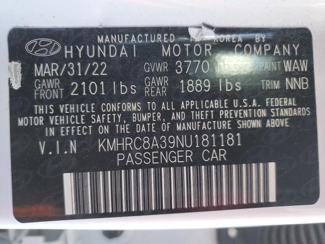 Photo 13 VIN: KMHRC8A39NU181181 - HYUNDAI VENUE SEL 