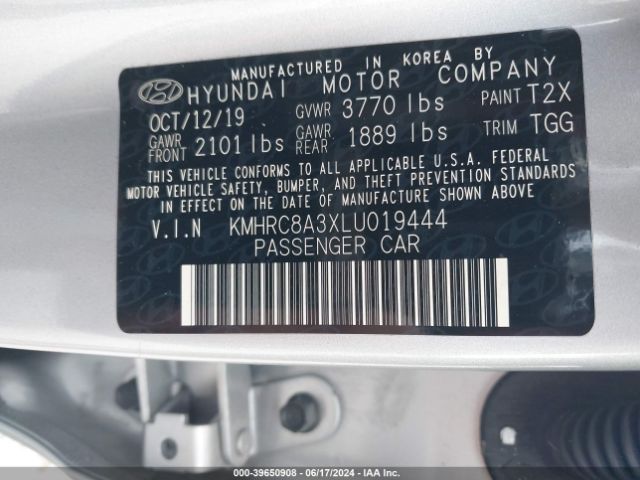 Photo 8 VIN: KMHRC8A3XLU019444 - HYUNDAI VENUE 