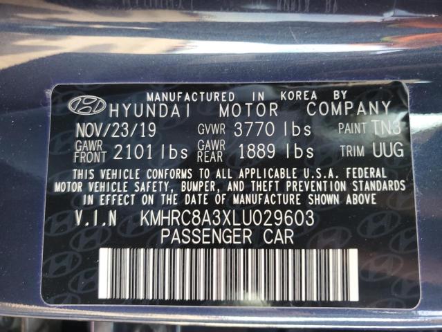 Photo 12 VIN: KMHRC8A3XLU029603 - HYUNDAI VENUE SEL 