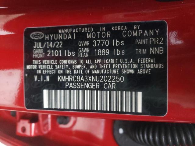 Photo 11 VIN: KMHRC8A3XNU202250 - HYUNDAI VENUE 