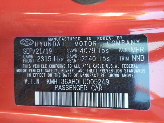 Photo 9 VIN: KMHT36AH0LU005249 - HYUNDAI VELOSTER N 