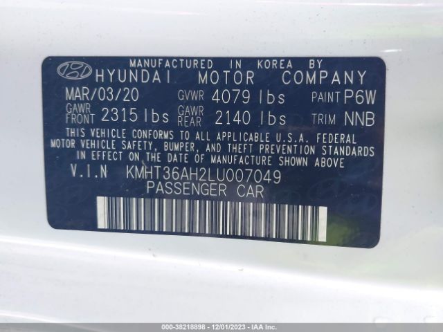 Photo 8 VIN: KMHT36AH2LU007049 - HYUNDAI VELOSTER N 