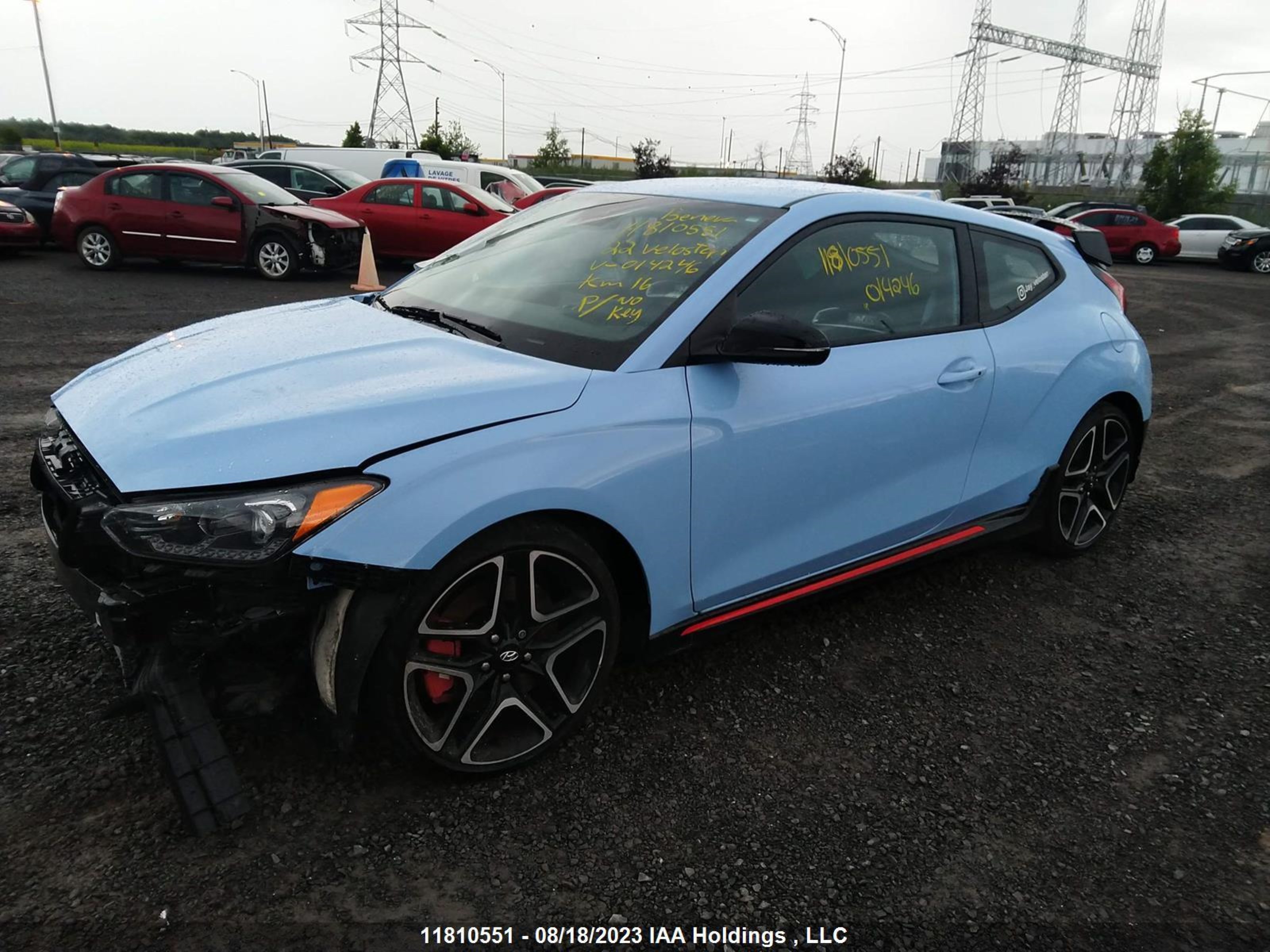 Photo 1 VIN: KMHT36AH2NU014246 - HYUNDAI VELOSTER 