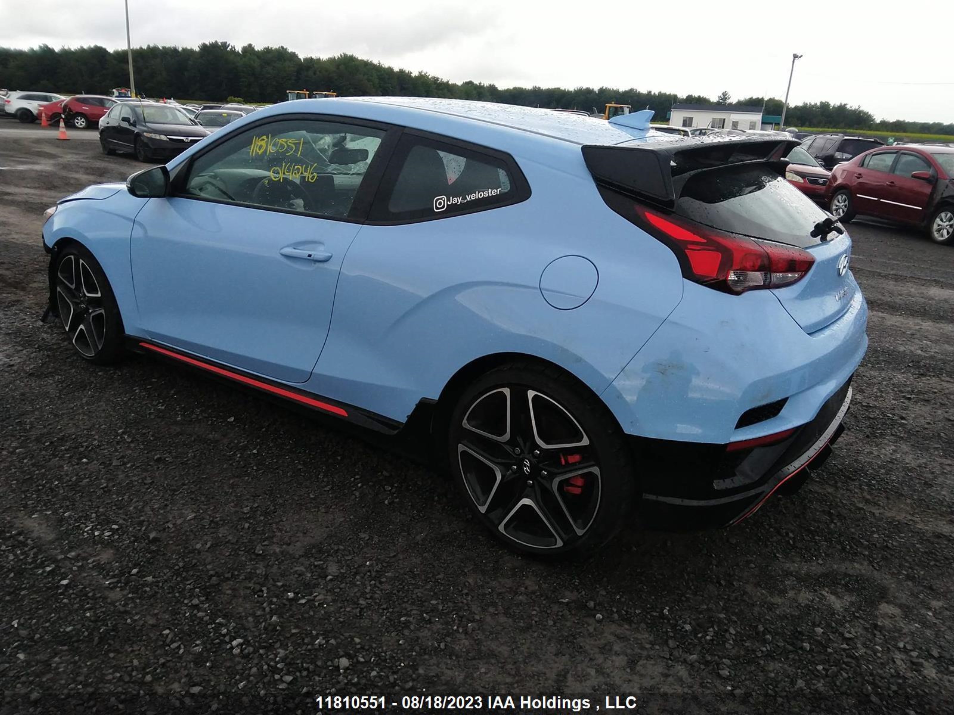 Photo 2 VIN: KMHT36AH2NU014246 - HYUNDAI VELOSTER 