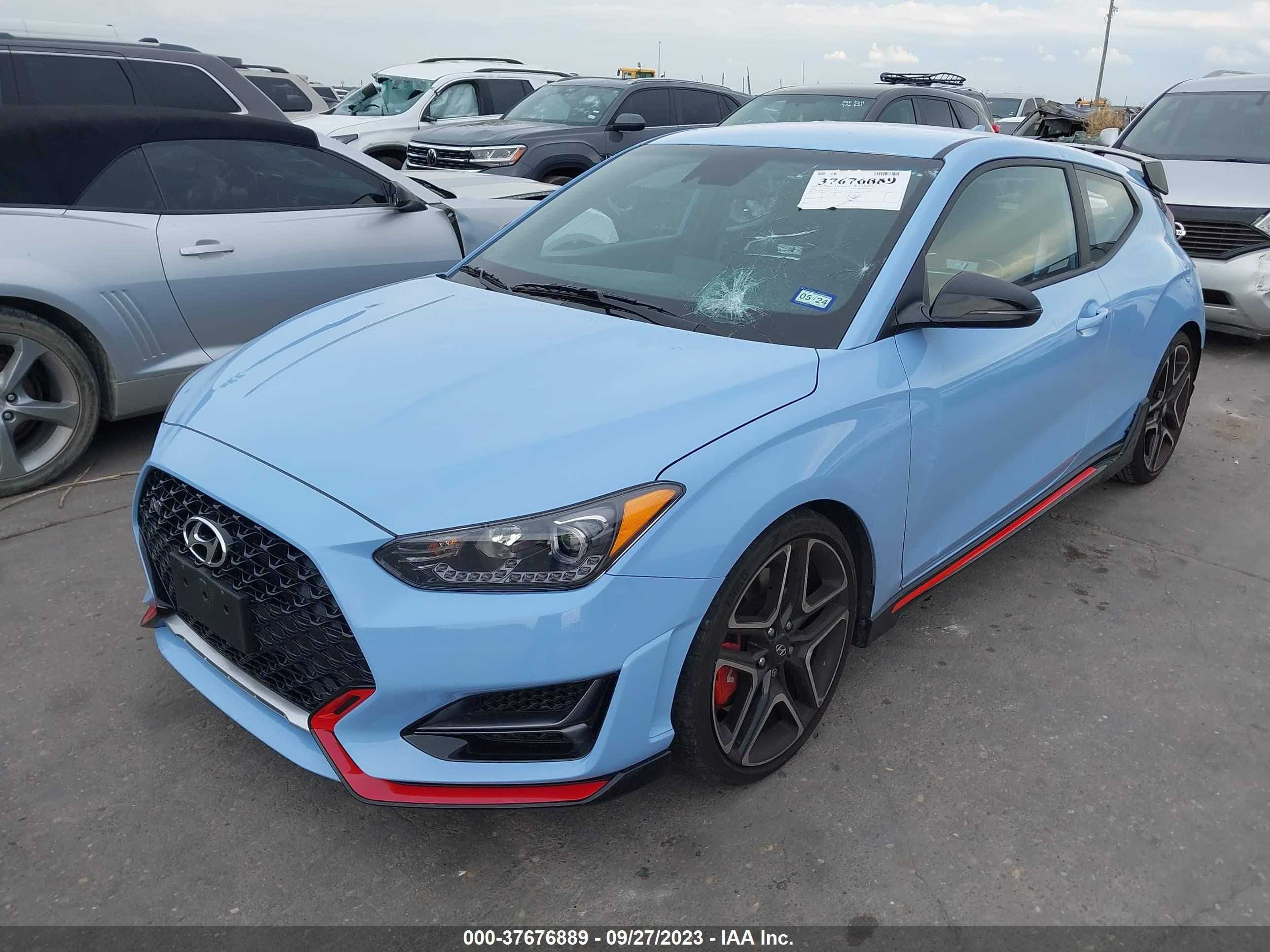 Photo 1 VIN: KMHT36AH3NU013896 - HYUNDAI VELOSTER 