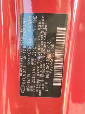 Photo 11 VIN: KMHT36AH6KU003181 - HYUNDAI VELOSTER 