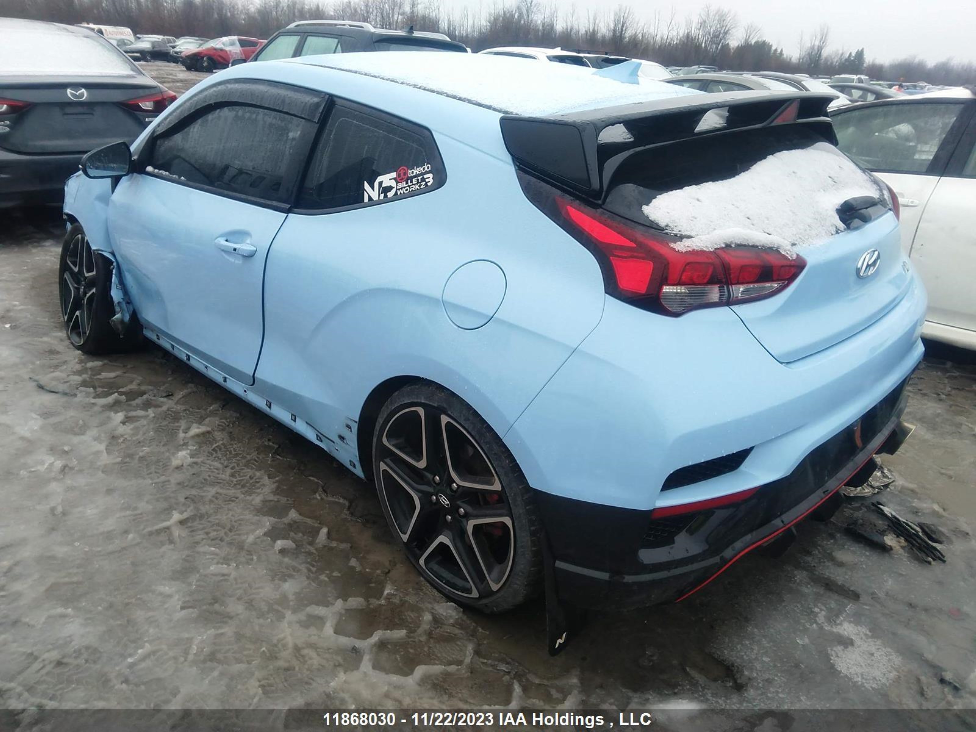 Photo 2 VIN: KMHT36AH6NU011446 - HYUNDAI VELOSTER 