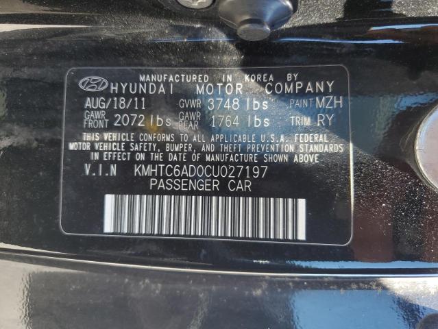 Photo 11 VIN: KMHTC6AD0CU027197 - HYUNDAI VELOSTER 