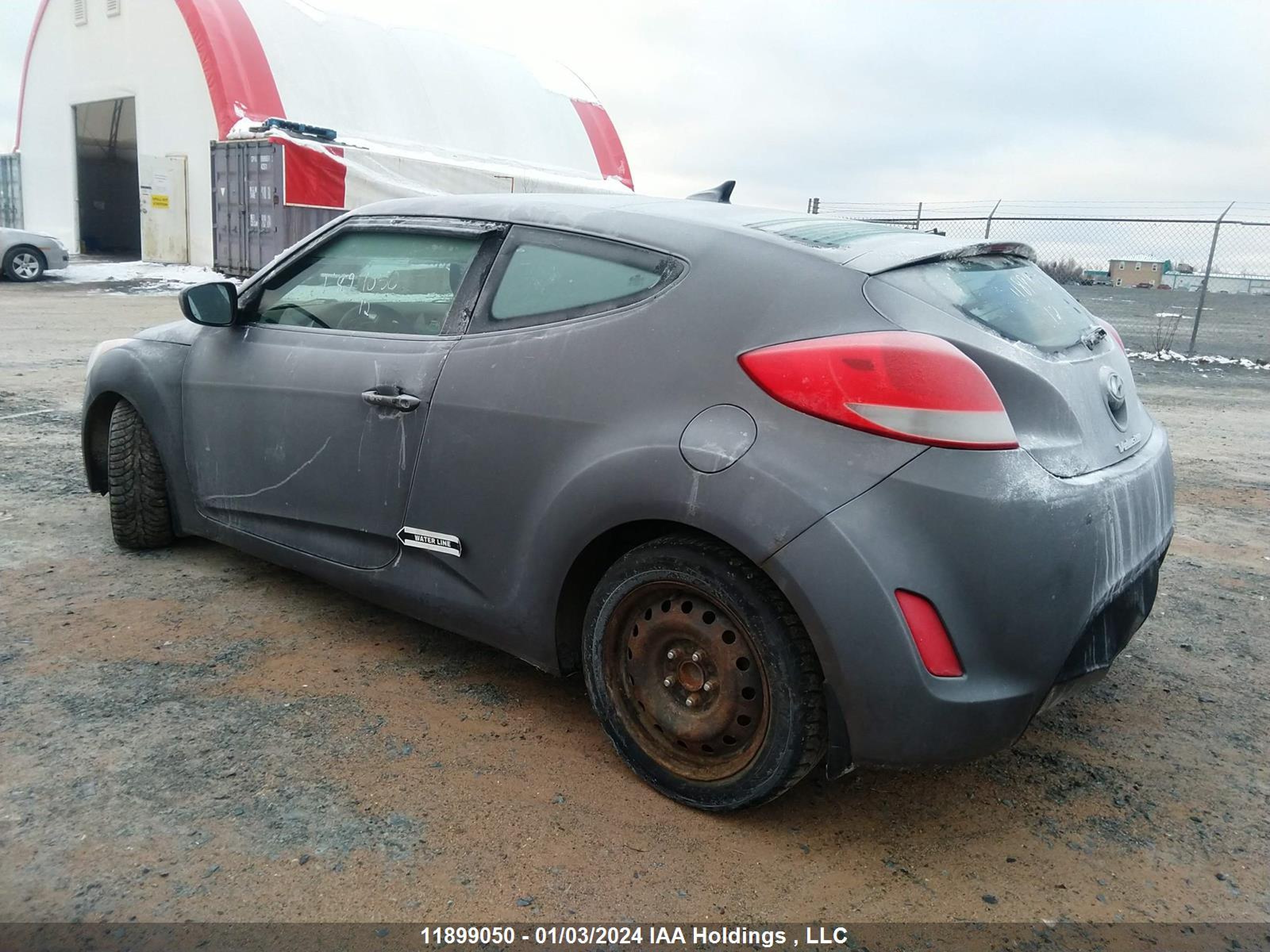 Photo 2 VIN: KMHTC6AD0CU040080 - HYUNDAI VELOSTER 