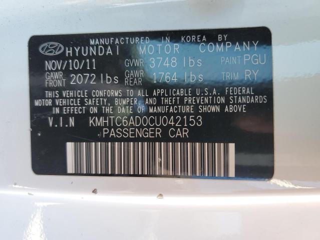 Photo 11 VIN: KMHTC6AD0CU042153 - HYUNDAI VELOSTER 