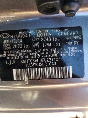 Photo 11 VIN: KMHTC6AD0FU221104 - HYUNDAI VELOSTER 