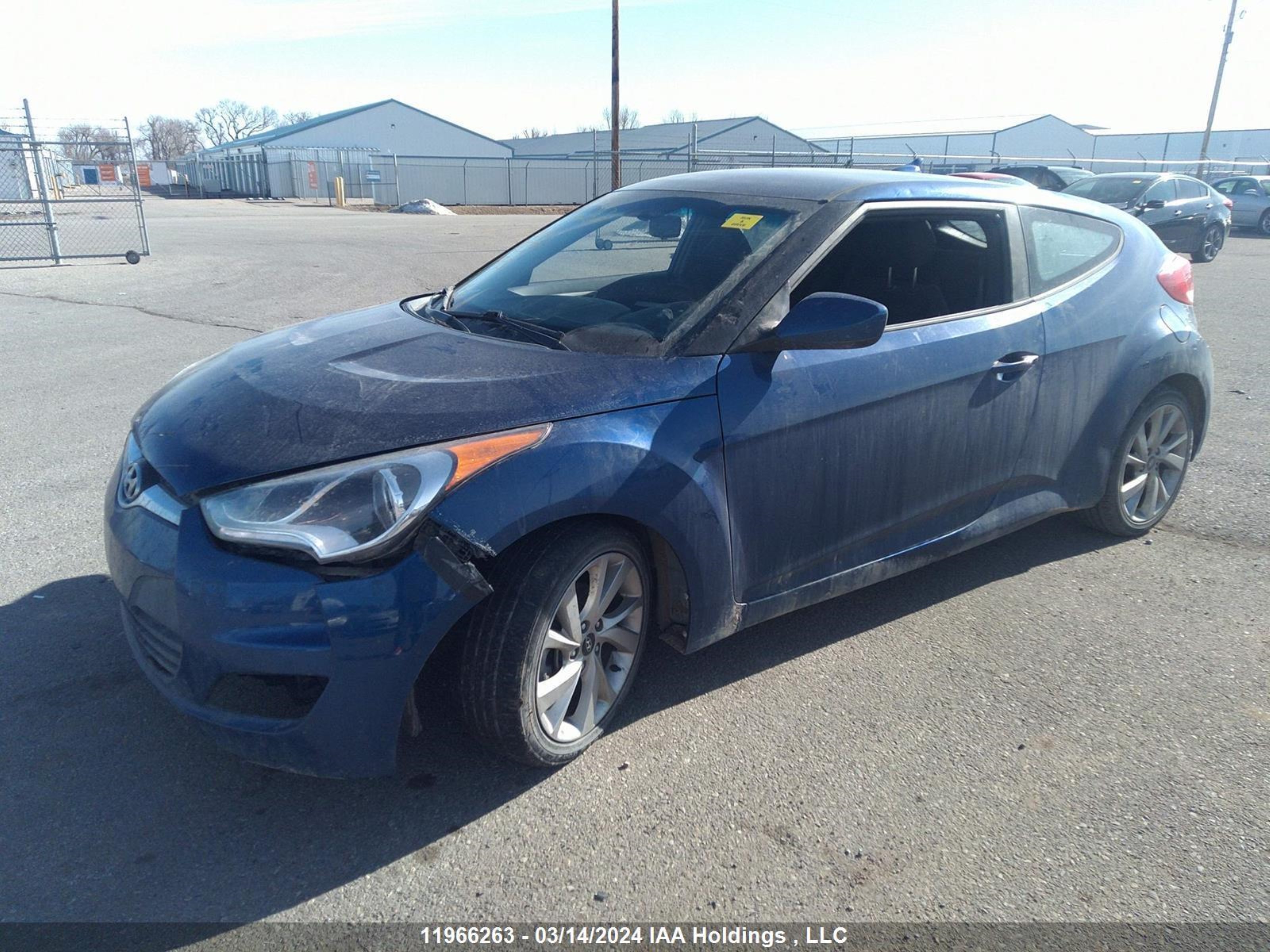 Photo 1 VIN: KMHTC6AD0GU297374 - HYUNDAI VELOSTER 