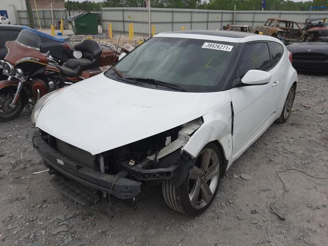 Photo 1 VIN: KMHTC6AD1CU065425 - HYUNDAI VELOSTER 