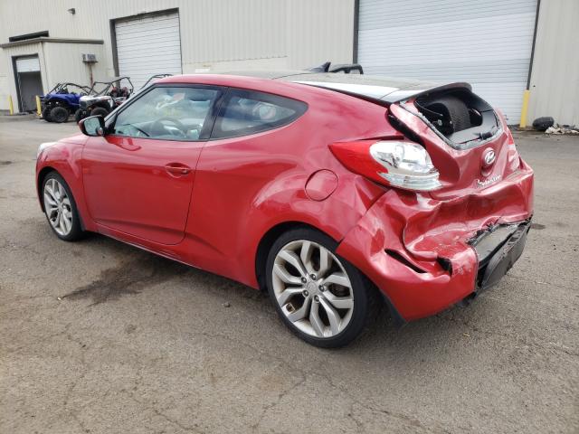 Photo 2 VIN: KMHTC6AD1CU069376 - HYUNDAI VELOSTER 