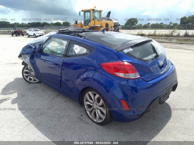 Photo 2 VIN: KMHTC6AD1DU105195 - HYUNDAI VELOSTER 