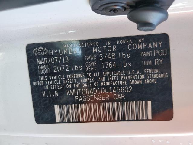 Photo 11 VIN: KMHTC6AD1DU145602 - HYUNDAI VELOSTER 