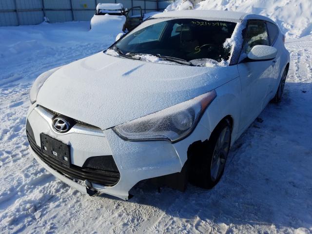 Photo 1 VIN: KMHTC6AD1HU324275 - HYUNDAI VELOSTER 