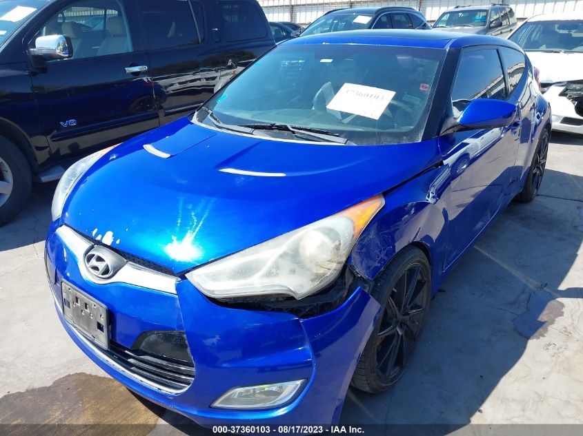 Photo 1 VIN: KMHTC6AD2CU023801 - HYUNDAI VELOSTER 