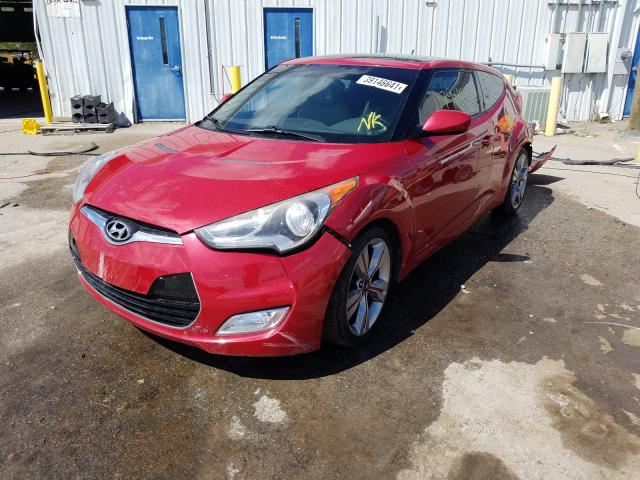 Photo 1 VIN: KMHTC6AD2CU078541 - HYUNDAI VELOSTER 