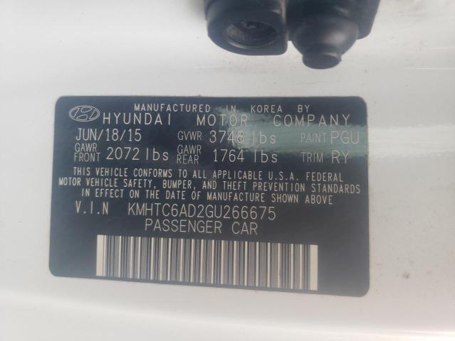 Photo 9 VIN: KMHTC6AD2GU266675 - HYUNDAI VELOSTER 