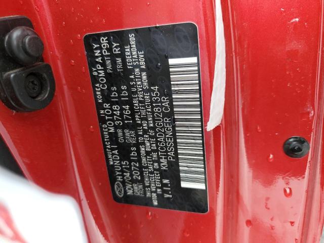 Photo 11 VIN: KMHTC6AD2GU281354 - HYUNDAI VELOSTER 