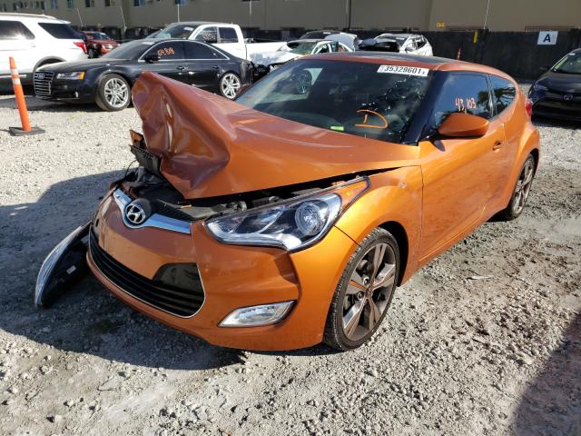 Photo 1 VIN: KMHTC6AD3GU293870 - HYUNDAI VELOSTER 