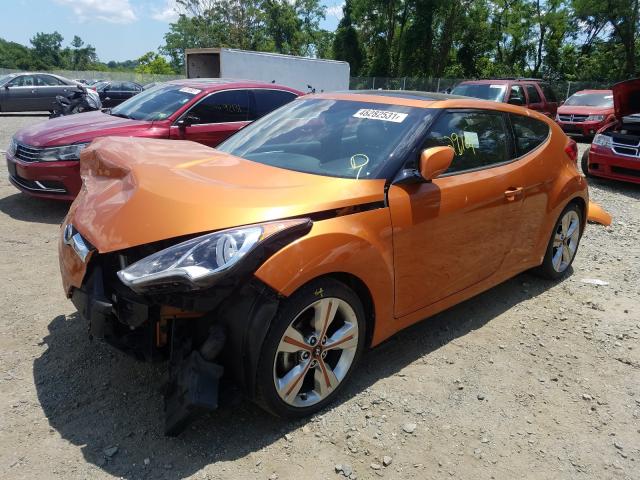 Photo 1 VIN: KMHTC6AD3GU300428 - HYUNDAI VELOSTER 