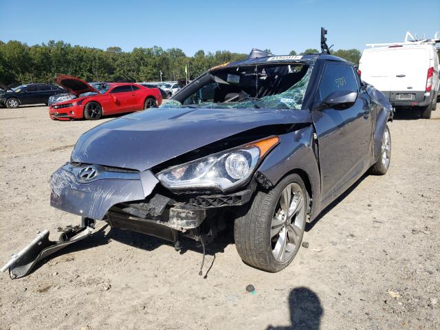 Photo 1 VIN: KMHTC6AD3HU323466 - HYUNDAI VELOSTER 