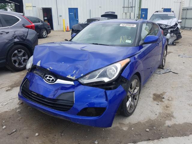 Photo 1 VIN: KMHTC6AD4DU092880 - HYUNDAI VELOSTER 