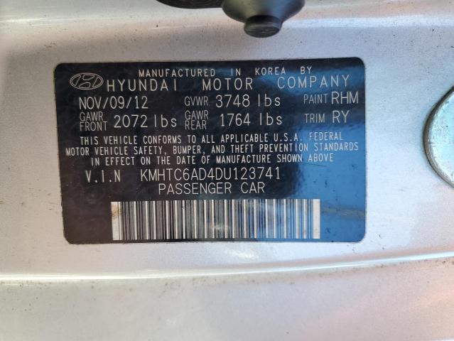 Photo 9 VIN: KMHTC6AD4DU123741 - HYUNDAI VELOSTER 