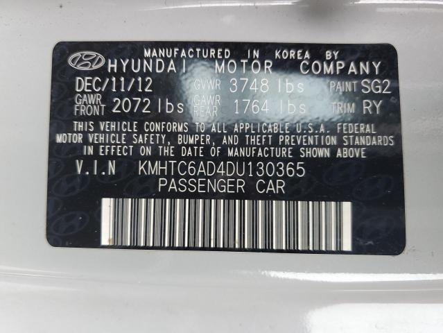 Photo 11 VIN: KMHTC6AD4DU130365 - HYUNDAI VELOSTER 