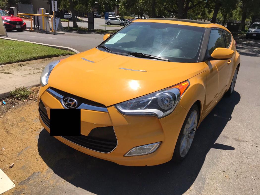 Photo 1 VIN: KMHTC6AD4DU168114 - HYUNDAI VELOSTER 