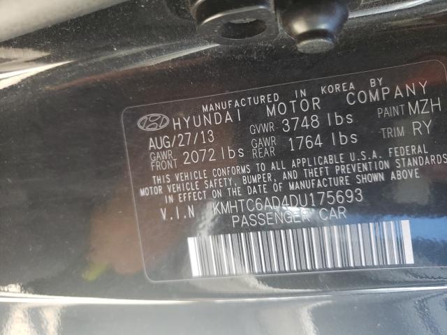 Photo 9 VIN: KMHTC6AD4DU175693 - HYUNDAI VELOSTER 