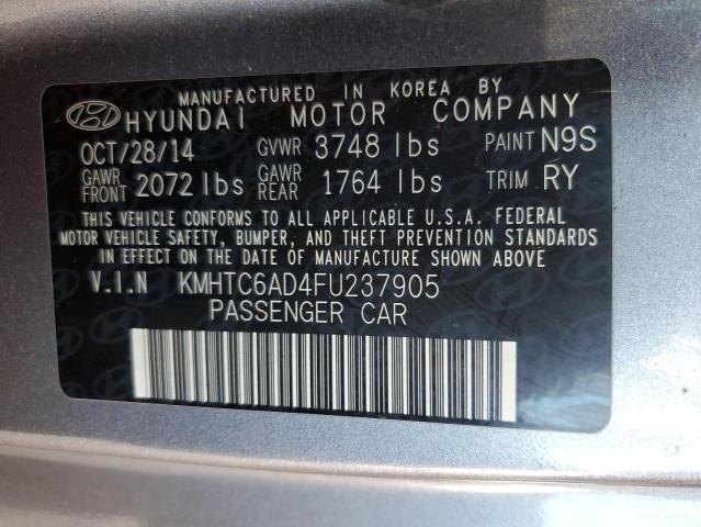 Photo 12 VIN: KMHTC6AD4FU237905 - HYUNDAI VELOSTER 