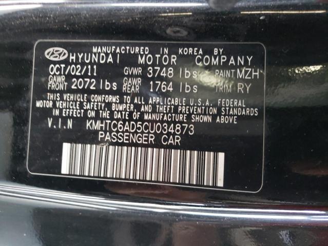 Photo 11 VIN: KMHTC6AD5CU034873 - HYUNDAI VELOSTER 