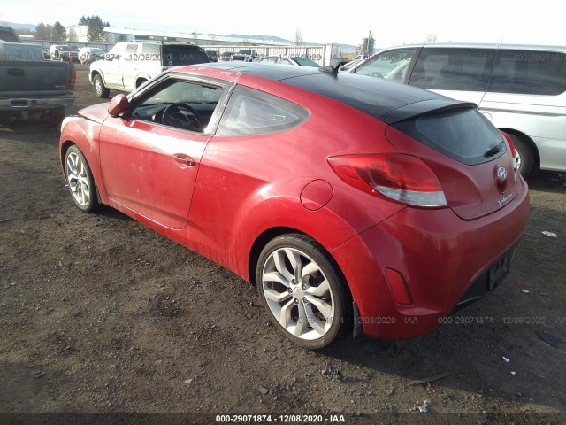 Photo 2 VIN: KMHTC6AD5CU053410 - HYUNDAI VELOSTER 