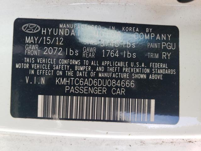 Photo 11 VIN: KMHTC6AD6DU084666 - HYUNDAI VELOSTER 