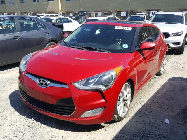 Photo 1 VIN: KMHTC6AD6DU093903 - HYUNDAI VELOSTER 