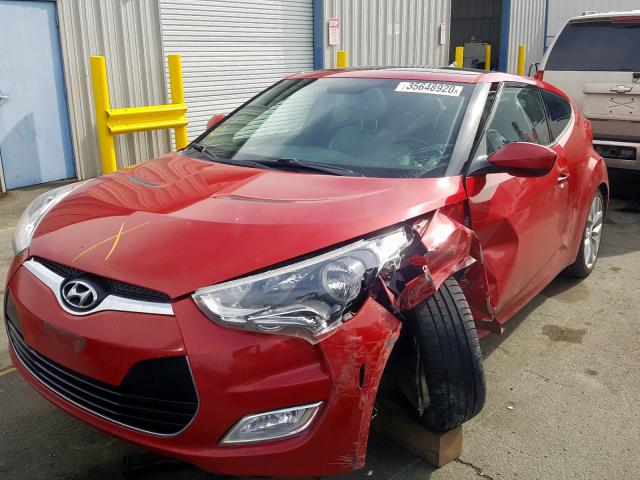 Photo 1 VIN: KMHTC6AD6DU157325 - HYUNDAI VELOSTER 