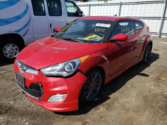 Photo 1 VIN: KMHTC6AD6DU157826 - HYUNDAI VELOSTER 