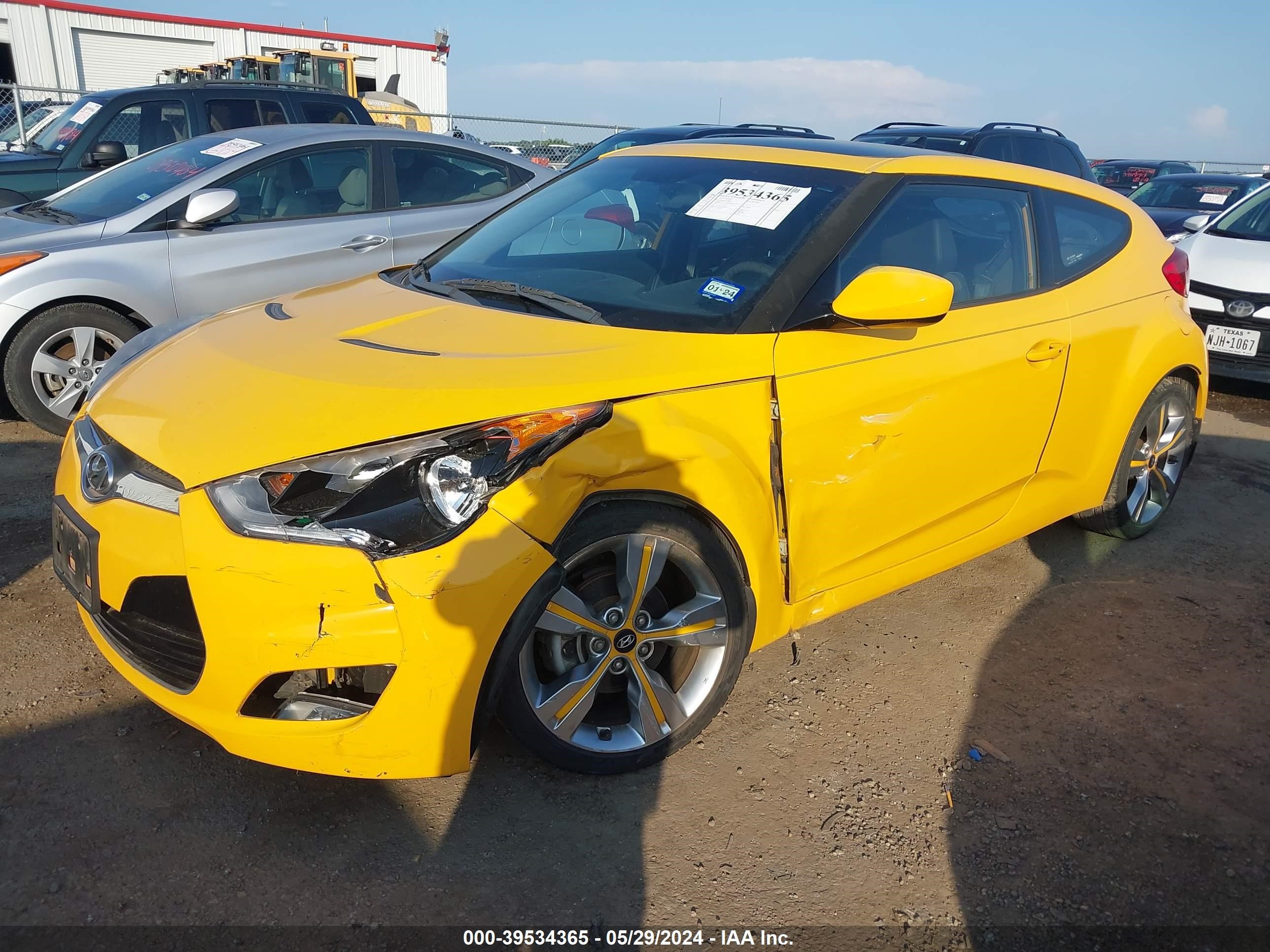 Photo 1 VIN: KMHTC6AD6DU179809 - HYUNDAI VELOSTER 