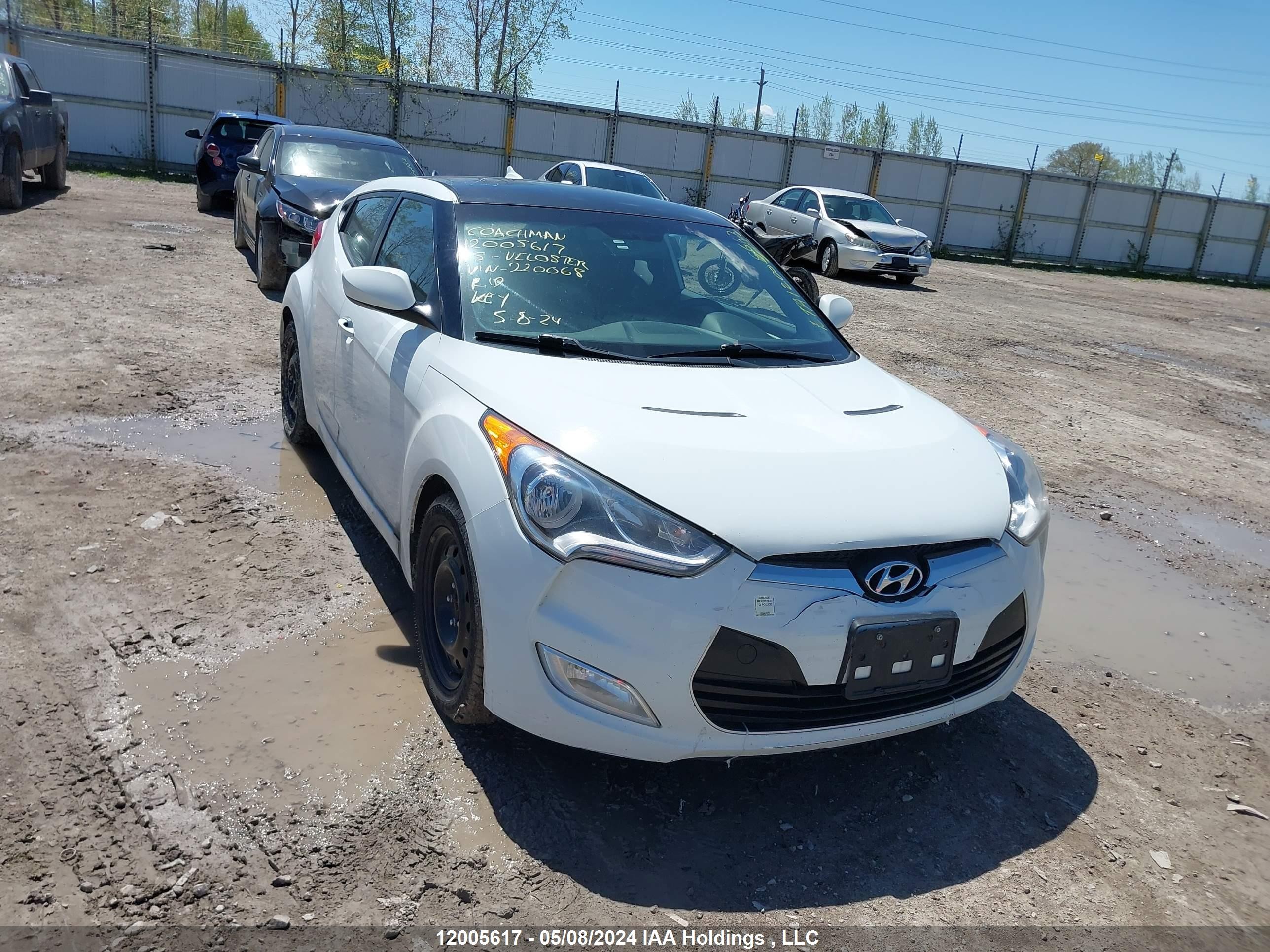 Photo 11 VIN: KMHTC6AD6FU220068 - HYUNDAI VELOSTER 