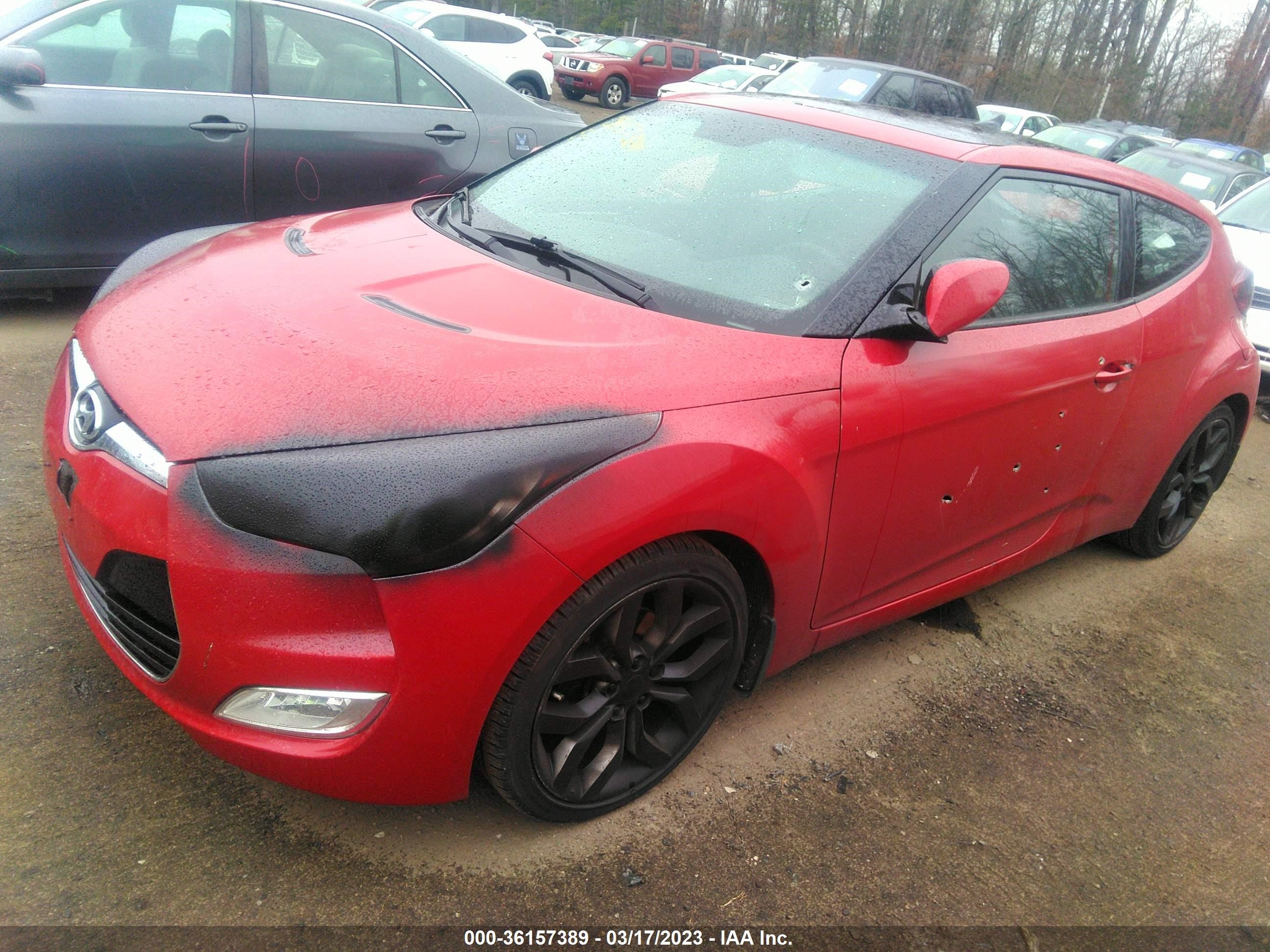 Photo 1 VIN: KMHTC6AD6FU241065 - HYUNDAI VELOSTER 