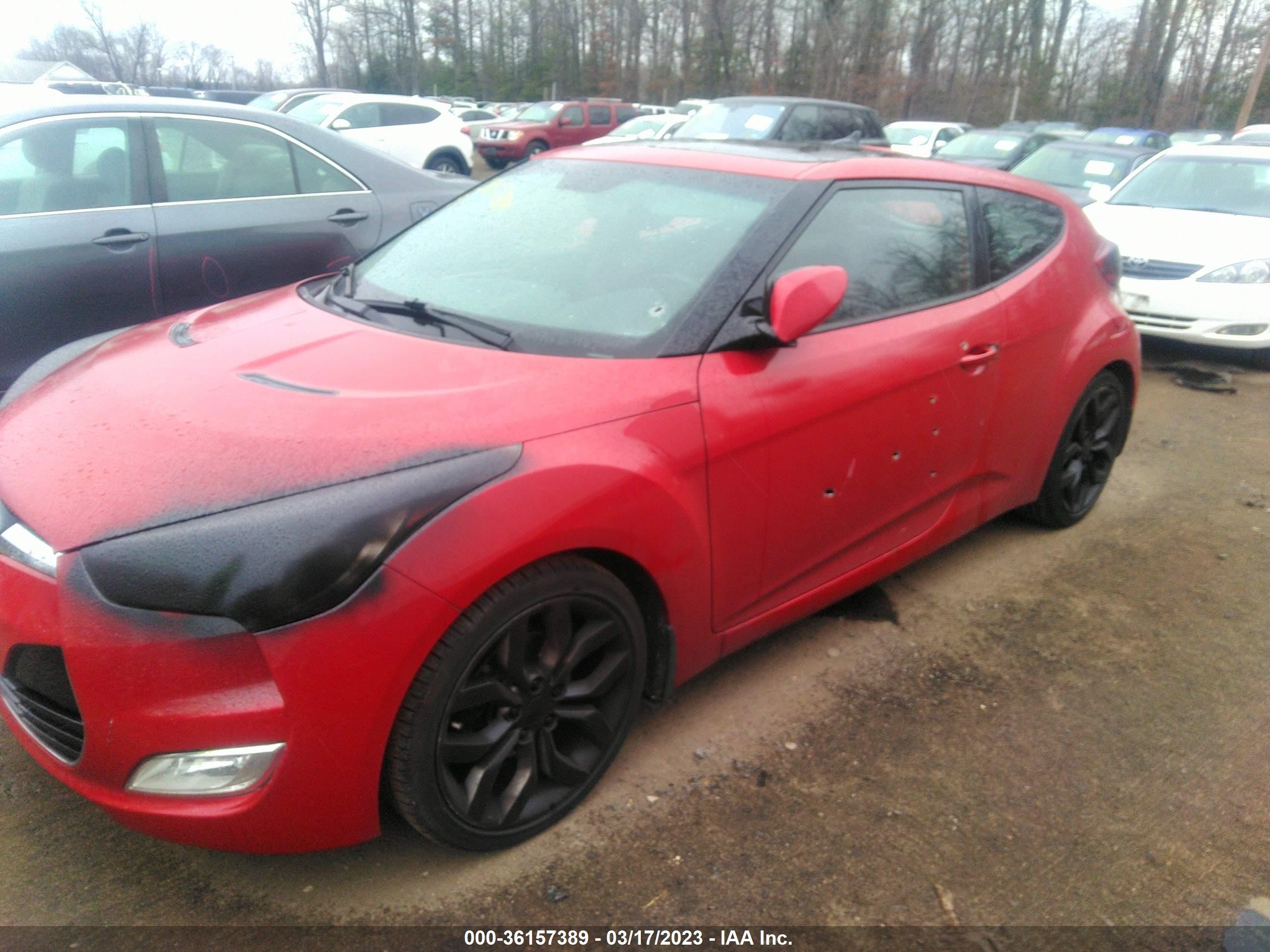 Photo 5 VIN: KMHTC6AD6FU241065 - HYUNDAI VELOSTER 