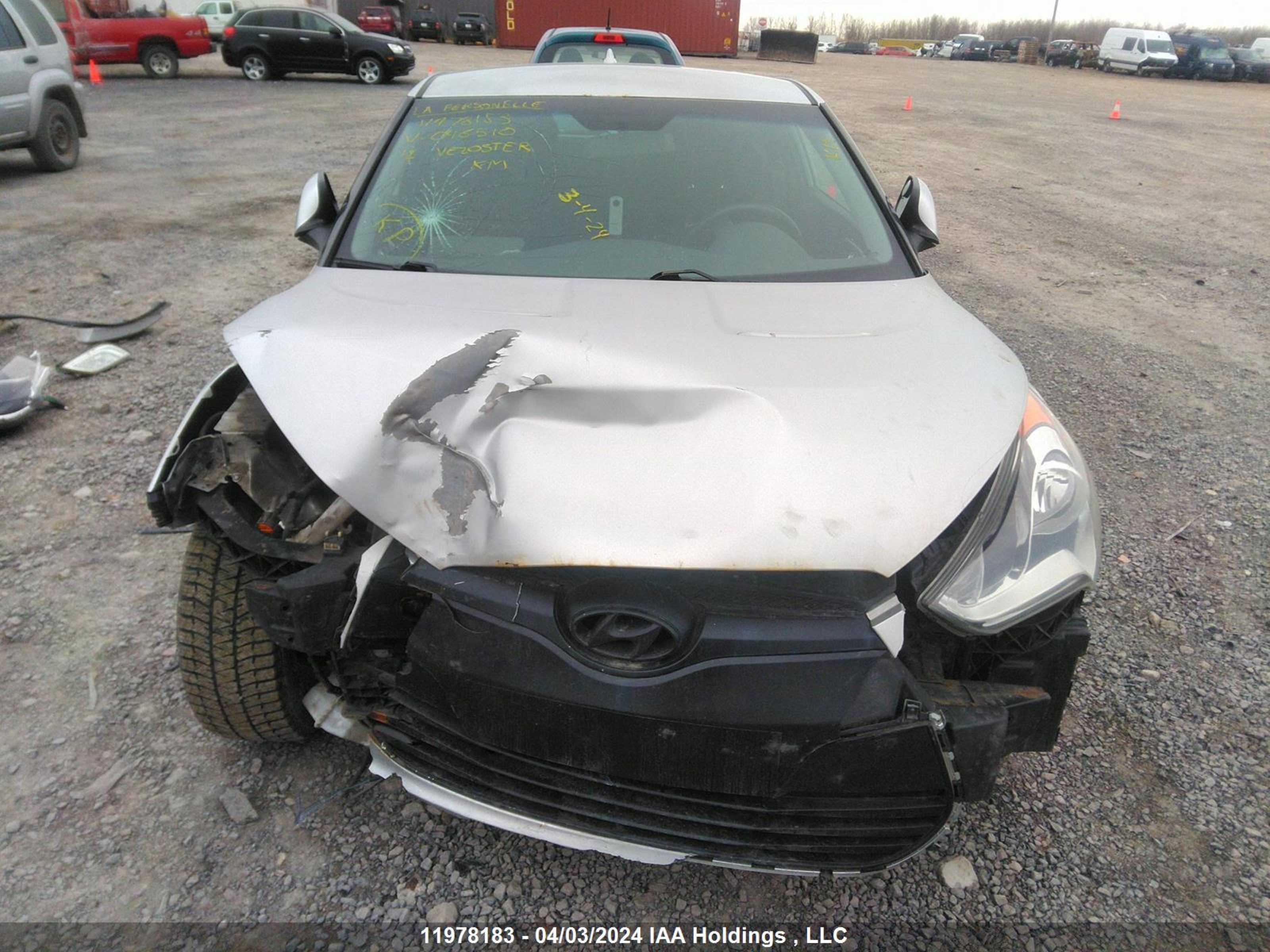 Photo 12 VIN: KMHTC6AD7CU046510 - HYUNDAI VELOSTER 