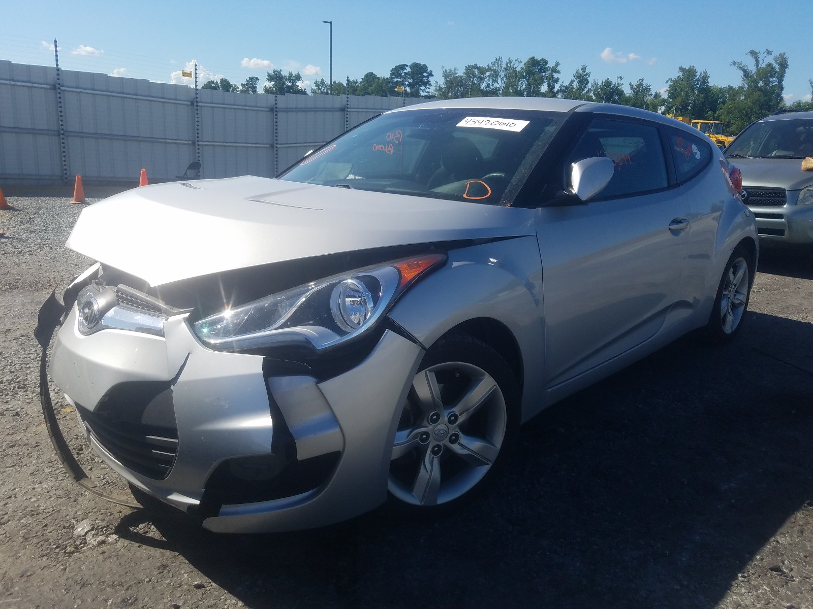 Photo 1 VIN: KMHTC6AD7FU227398 - HYUNDAI VELOSTER 